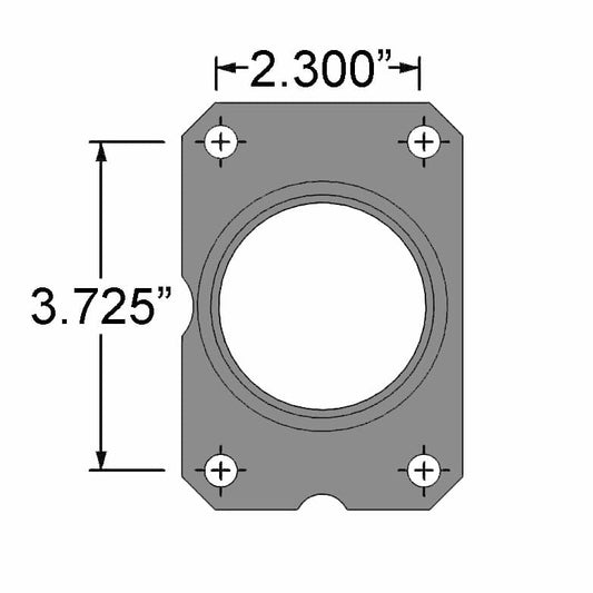 Strange Engineering Pro Series Rear Brake Kit For 05-14 Mustang OEM Ends using Strange Eliminator Kit With Slotted Rotors, Four Piston Calipers & Hard Metallic Pads