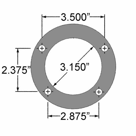 Strange Engineering Pro Series Rear Brake Kit For 1957-1964 Olds Housing Ends With Slotted Rotors, Four Piston Calipers & Hard Metallic Pads