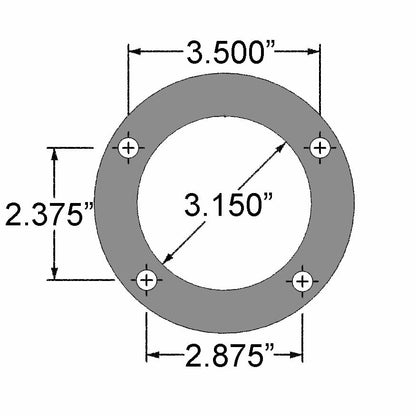 Strange Engineering Pro Series Rear Brake Kit For 1957-1964 Olds Housing Ends With Slotted Rotors, Four Piston Calipers & Soft Metallic Pads