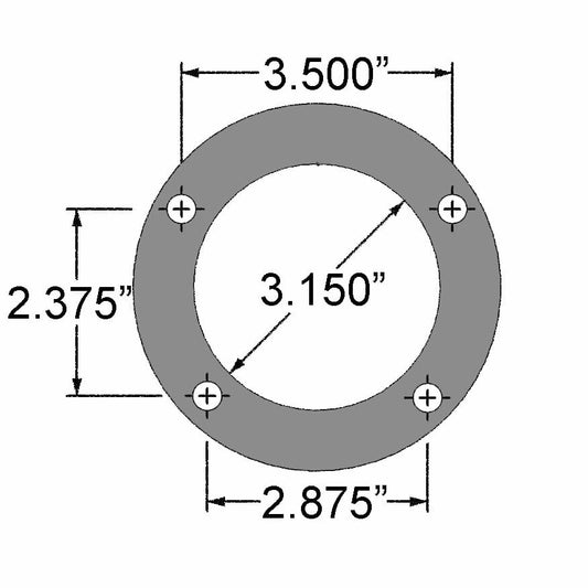 Strange Engineering Pro Series Rear Brake Kit For 1957-1964 Olds Housing Ends With Slotted Rotors, Four Piston Calipers & Soft Metallic Pads