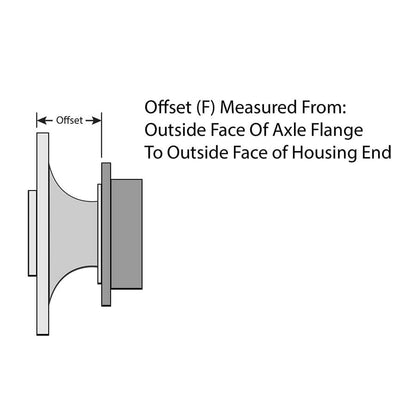 Strange Engineering Pro Series Rear Brake Kit For H1147 Ends with 2.500" Brake Offset With Slotted Rotors, Four Piston Calipers & Hard Metallic Pads