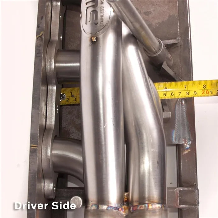 Stainless Works GM LS1 Turbo Headers: Down and Forward
