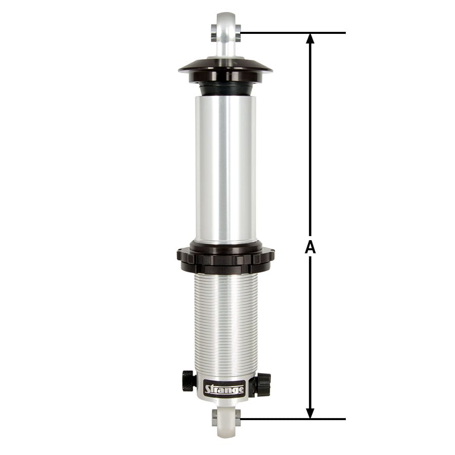 Strange Engineering Double Adjustable Rear Coilovers with Springs-4.64" Stroke (pair)
