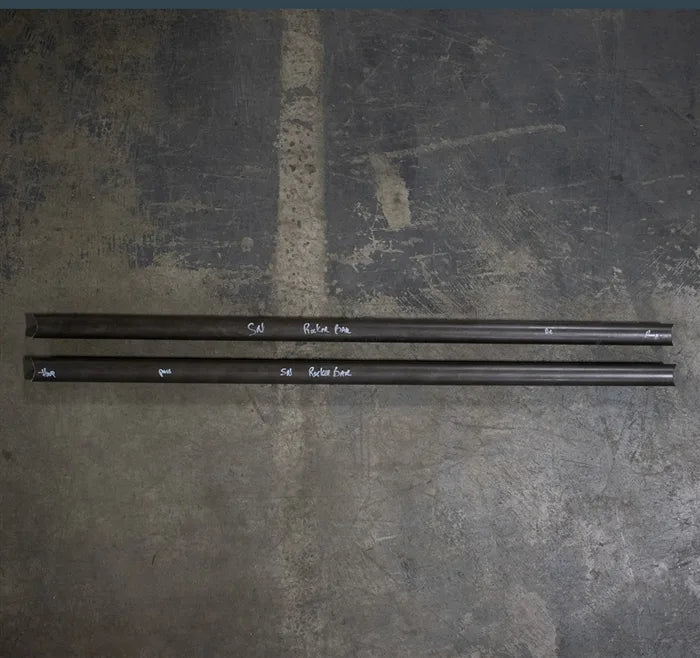 Rocker Bars Add-On for 1994-2004 Mustang Cage Kit - Chromoly