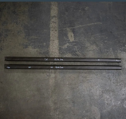 Rocker Bars Add-On for 1994-2004 Mustang Cage Kit - Mild Steel