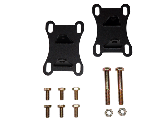 Solid Engine Motor Mounts - LS/LSX - Textured Black